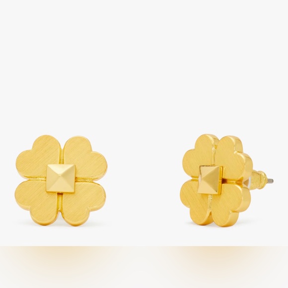 Kate Spade ♠️ Gold Spade & Studs - Picture 1 of 4